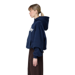 heavyweight applique sunday hoodie navy