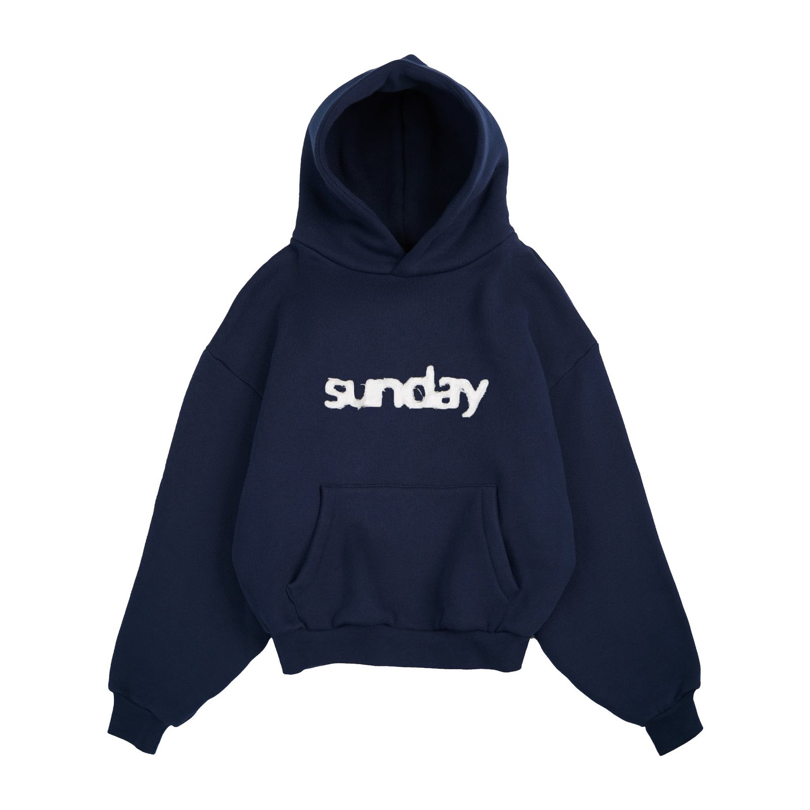 heavyweight-applique-sunday-hoodie-navy heavyweight appliqué hoodie - navy