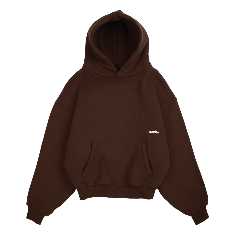 heavyweight script sunday hoodie